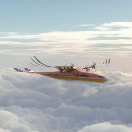 Airbus dévoile un avion « oiseau de proie » hybride