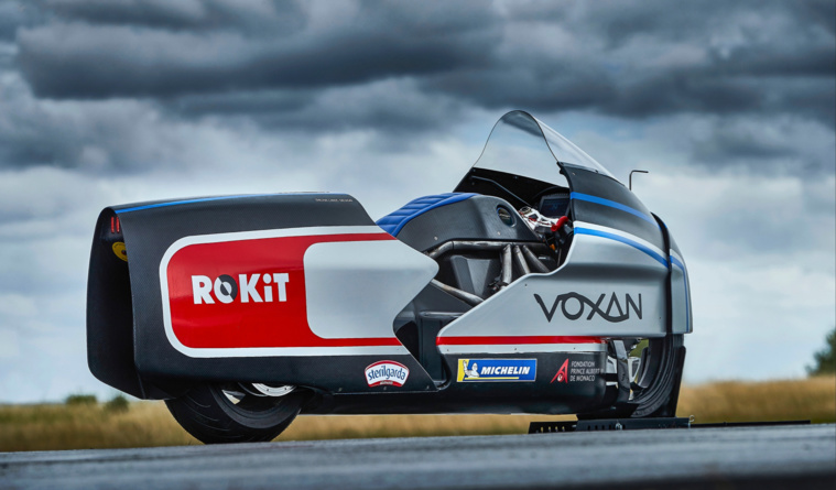 Voxan, une moto électrique française pour battre le record du monde de vitesse