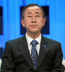 Ban Ki Moon - Crédit photo : World Economic Forum