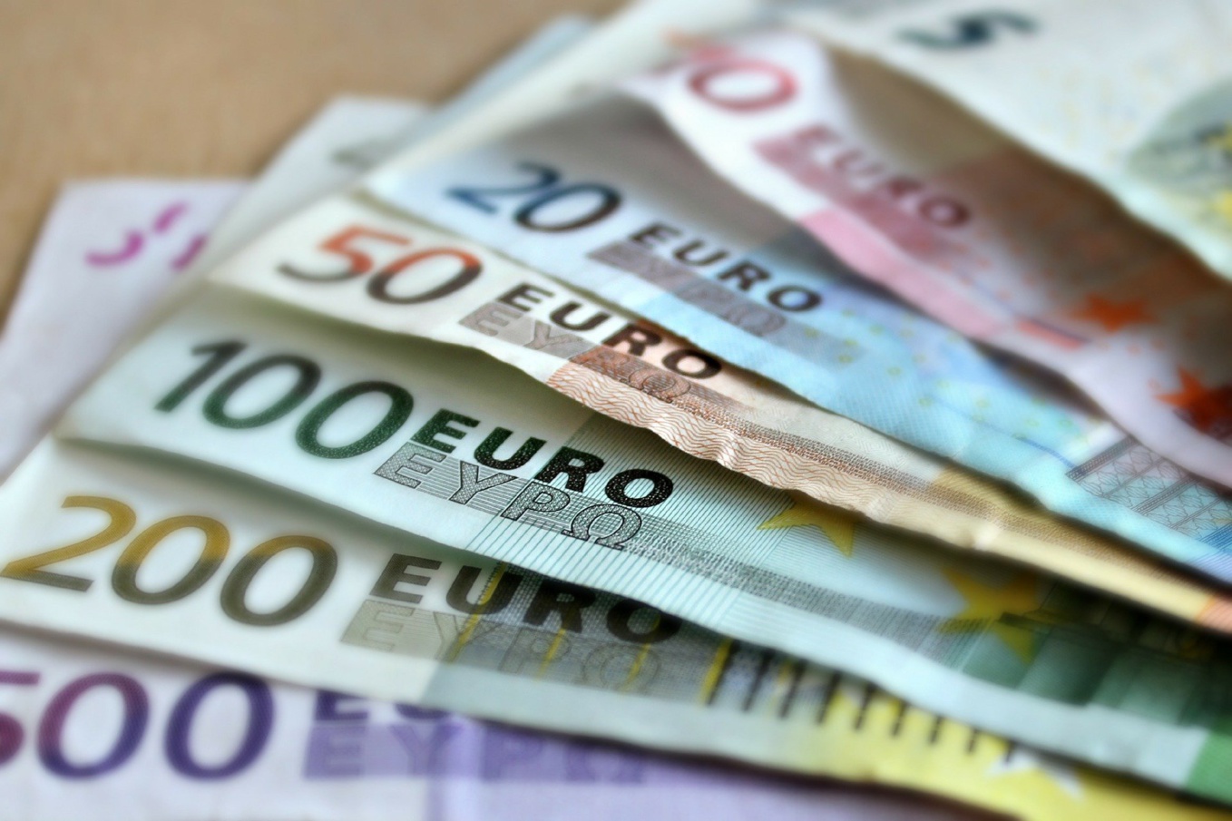Euros : les billets en circulation n'ont jamais été aussi nombreux