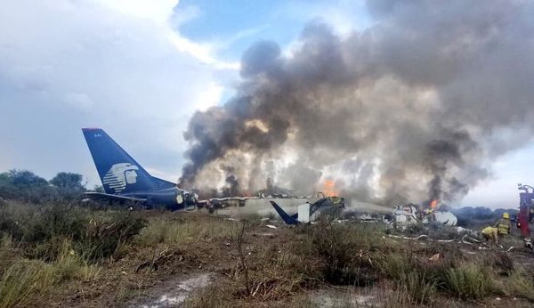 Accident d’avion au décollage au Mexique : aucun mort à déplorer