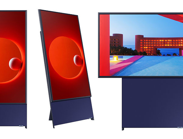Samsung propose une télévision verticale, qui s’adapte au format téléphone