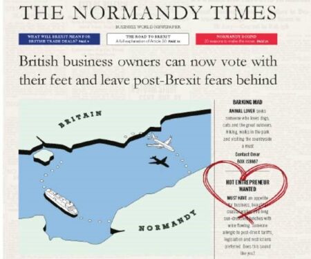 Londres : Une pub Normande qui parle Brexit censurée par le métro