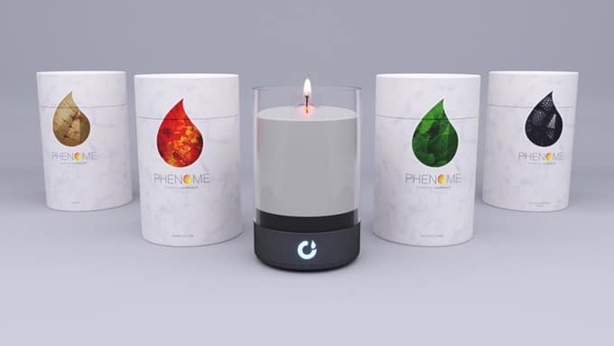 Dites bonjour à la bougie connectée