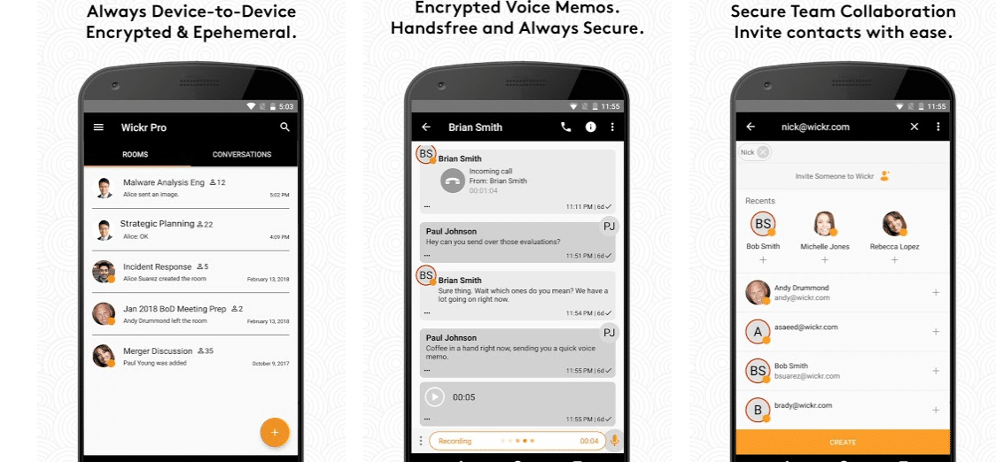 Amazon achète une application de discussion réputée sécurisée