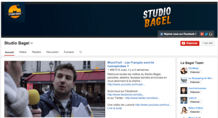 Canal + continue son offensive internet avec l’achat de la chaine Youtube Studio Bagel