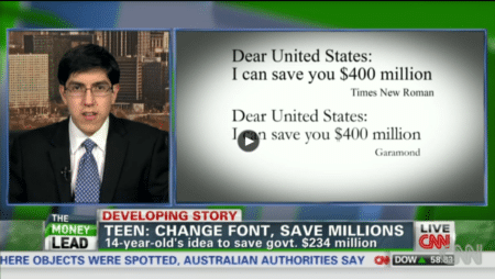 Un adolescent américain sait comment l’Etat américain peut économiser 400 millions de dollars