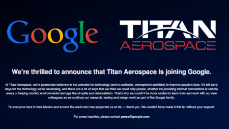 Google veut fournir internet par des drones solaires