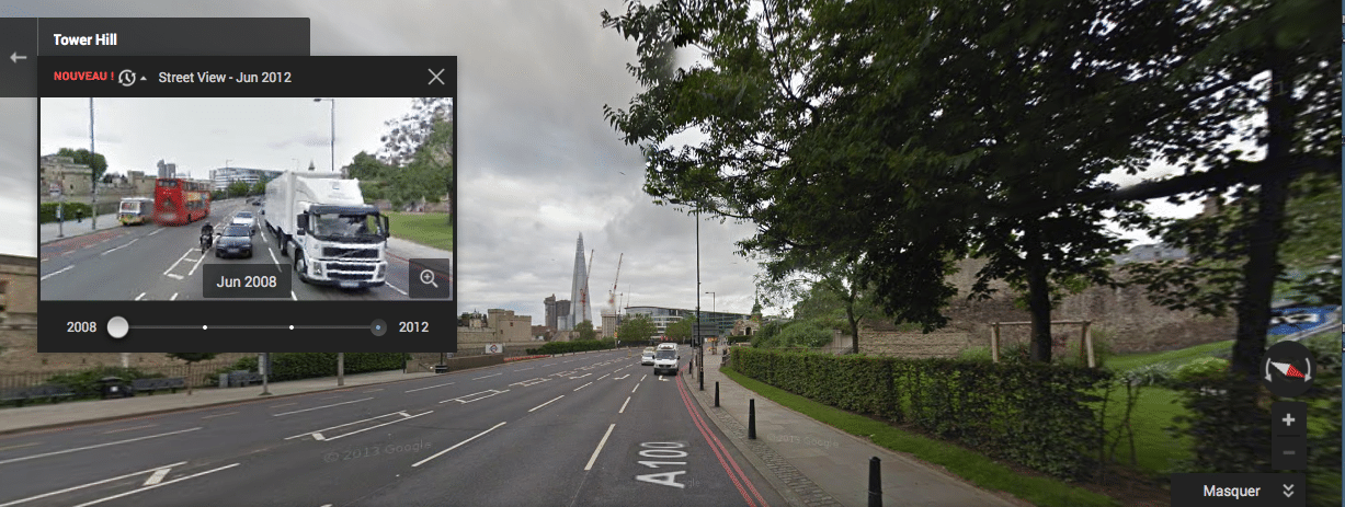 Google Street View : "Back to the future"