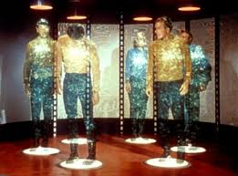 Quand la matière est téléportée