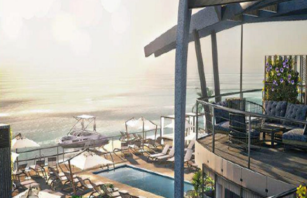 Canua Island, une plage flottante artificielle au large de Cannes-Mandelieu