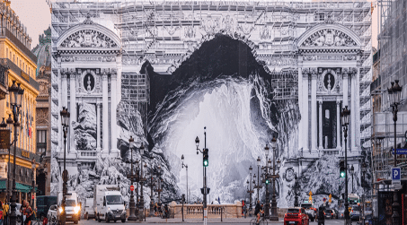 L’Opéra de Paris transformé par l'artiste JR