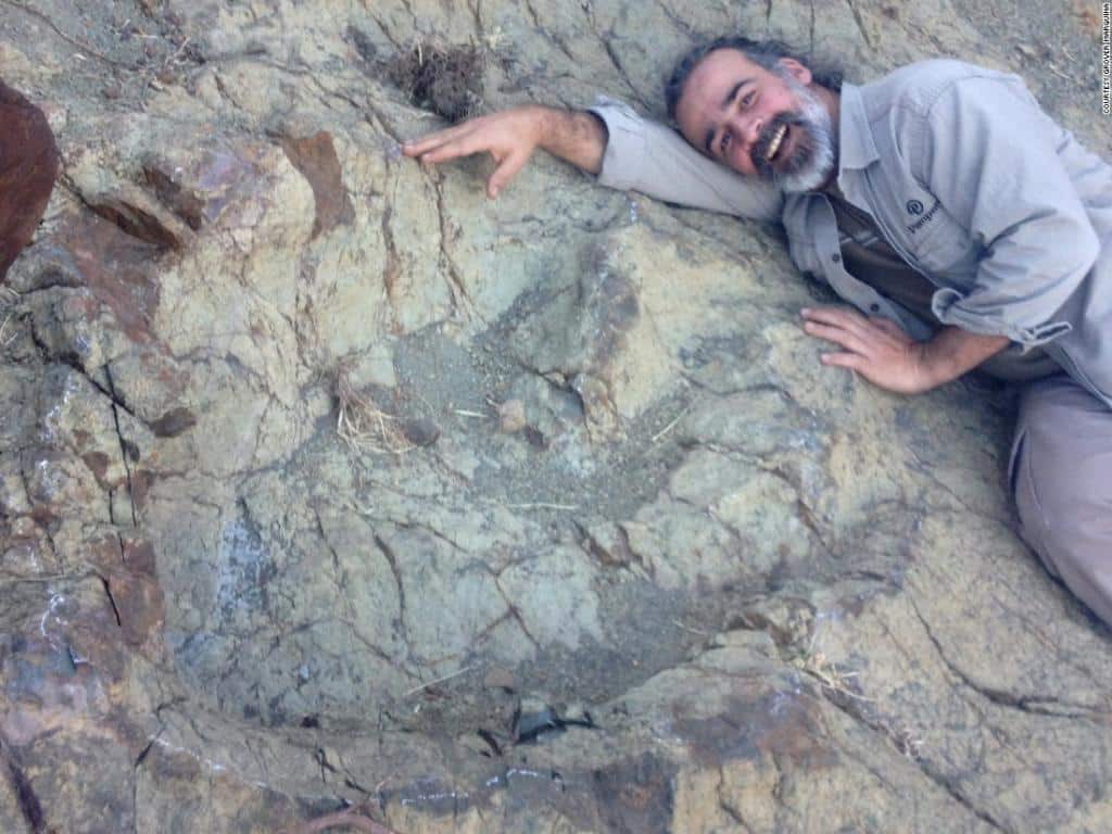 Découverte d’une empreinte d’un dinosaure de douze mètres de haut en Bolivie