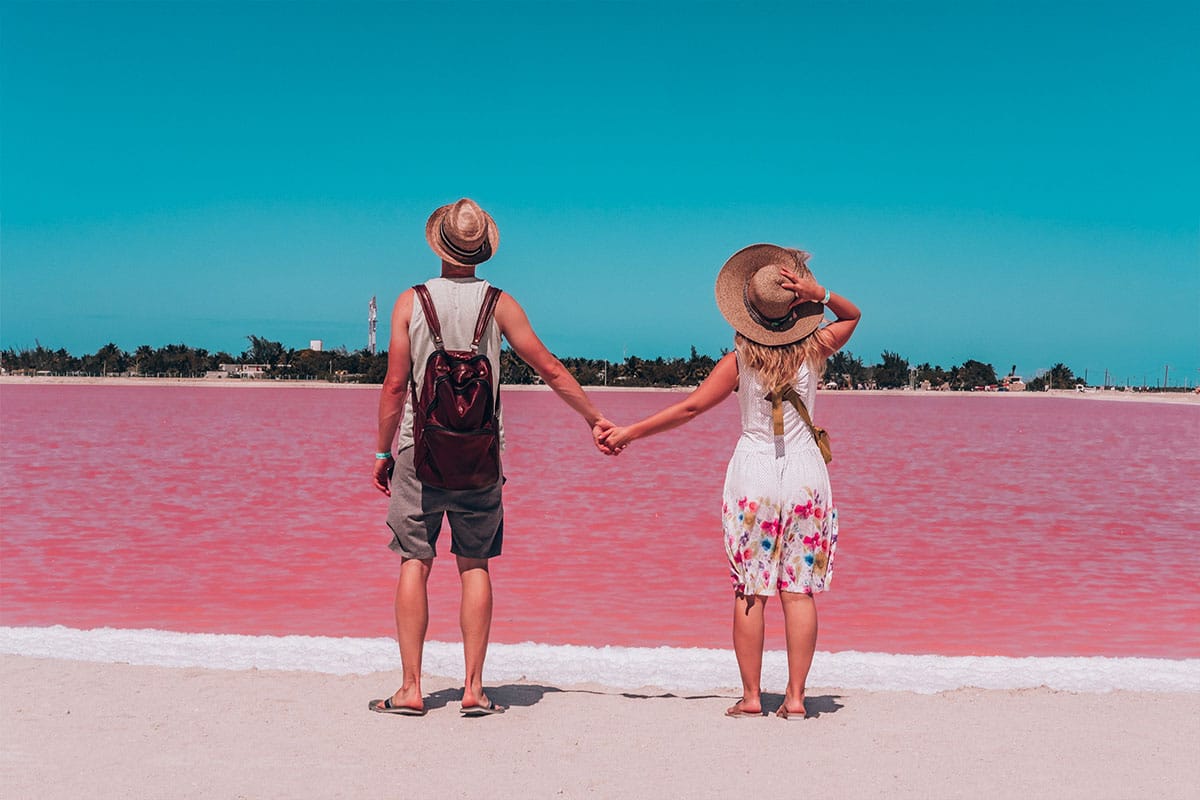Las Coloradas : le spectacle naturel des lagunes roses du Yucatán