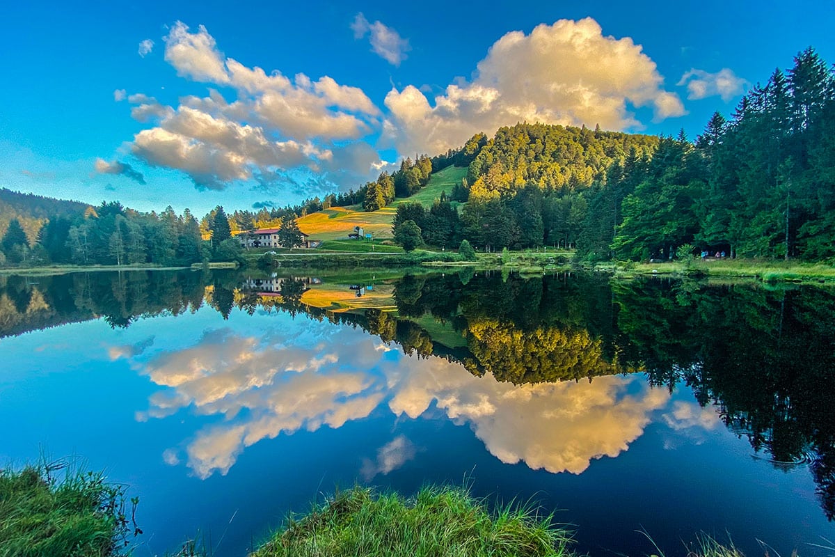 Le lac de Lispach : un bijou naturel au cœur des Vosges