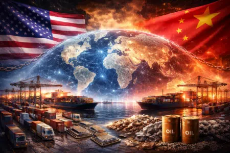 Commerce Mondial Et Géopolitique En Action