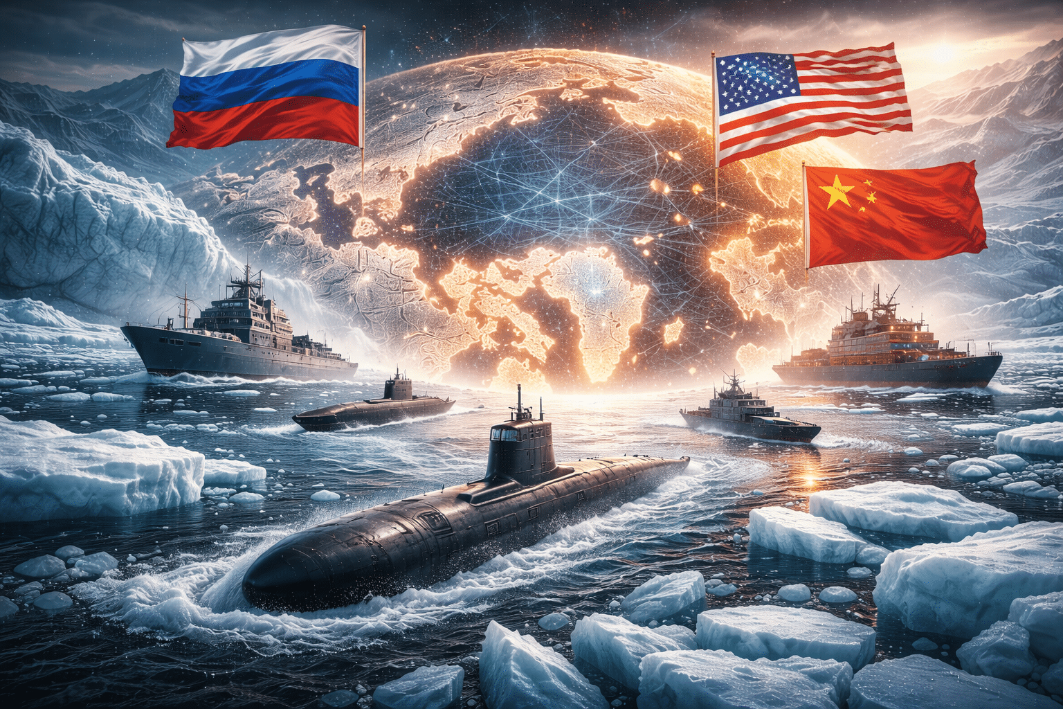 Conflit Géopolitique Dans L'arctique