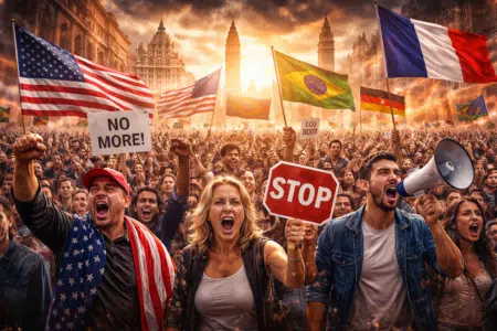 Protestations Mondiales Contre L'injustice