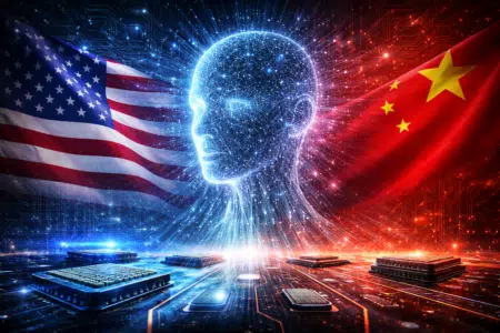 Rivalité Technologique Entre États Unis Et Chine