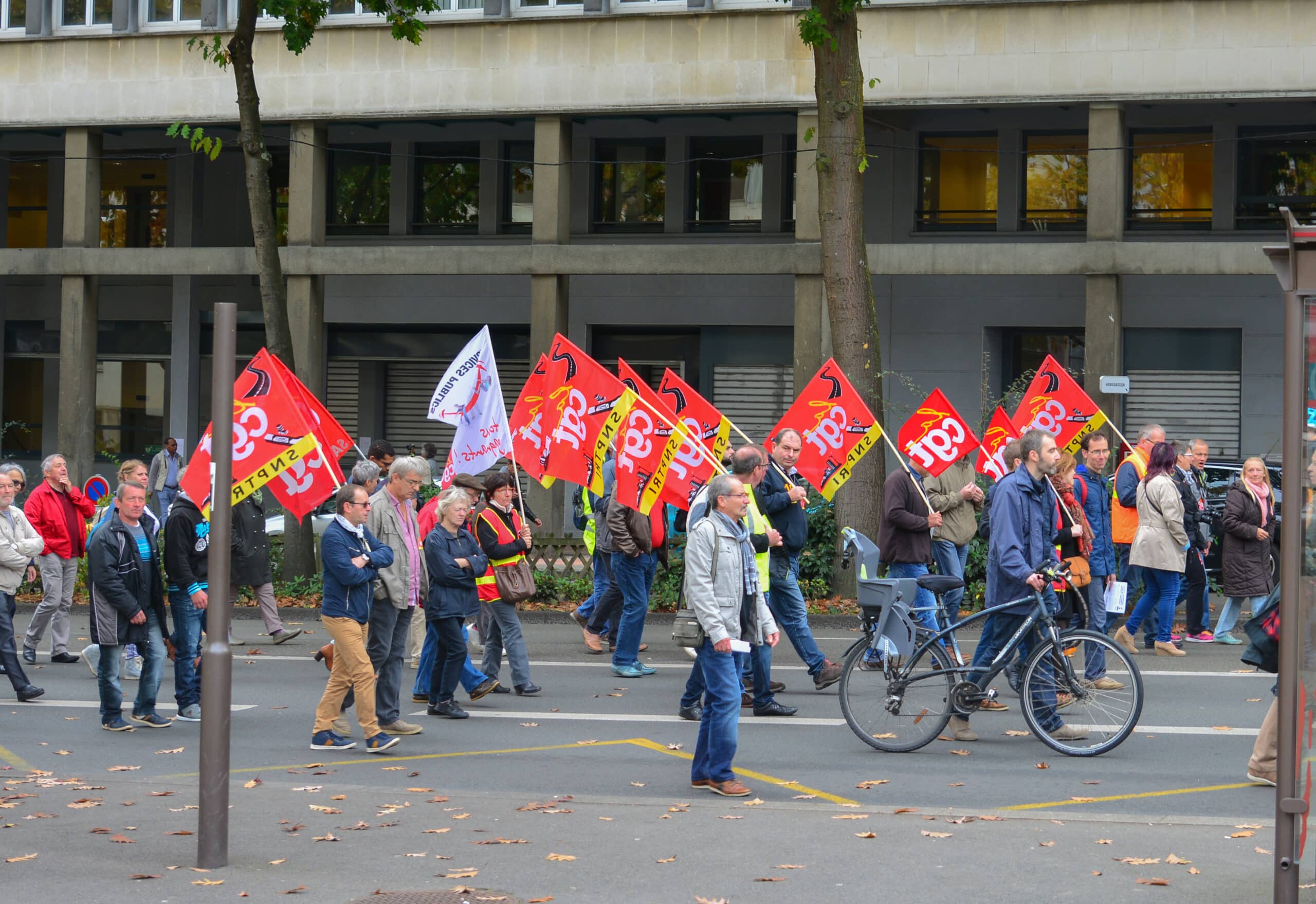 Le,mans,,france, ,october,10,,2017:,people,demonstrate,during