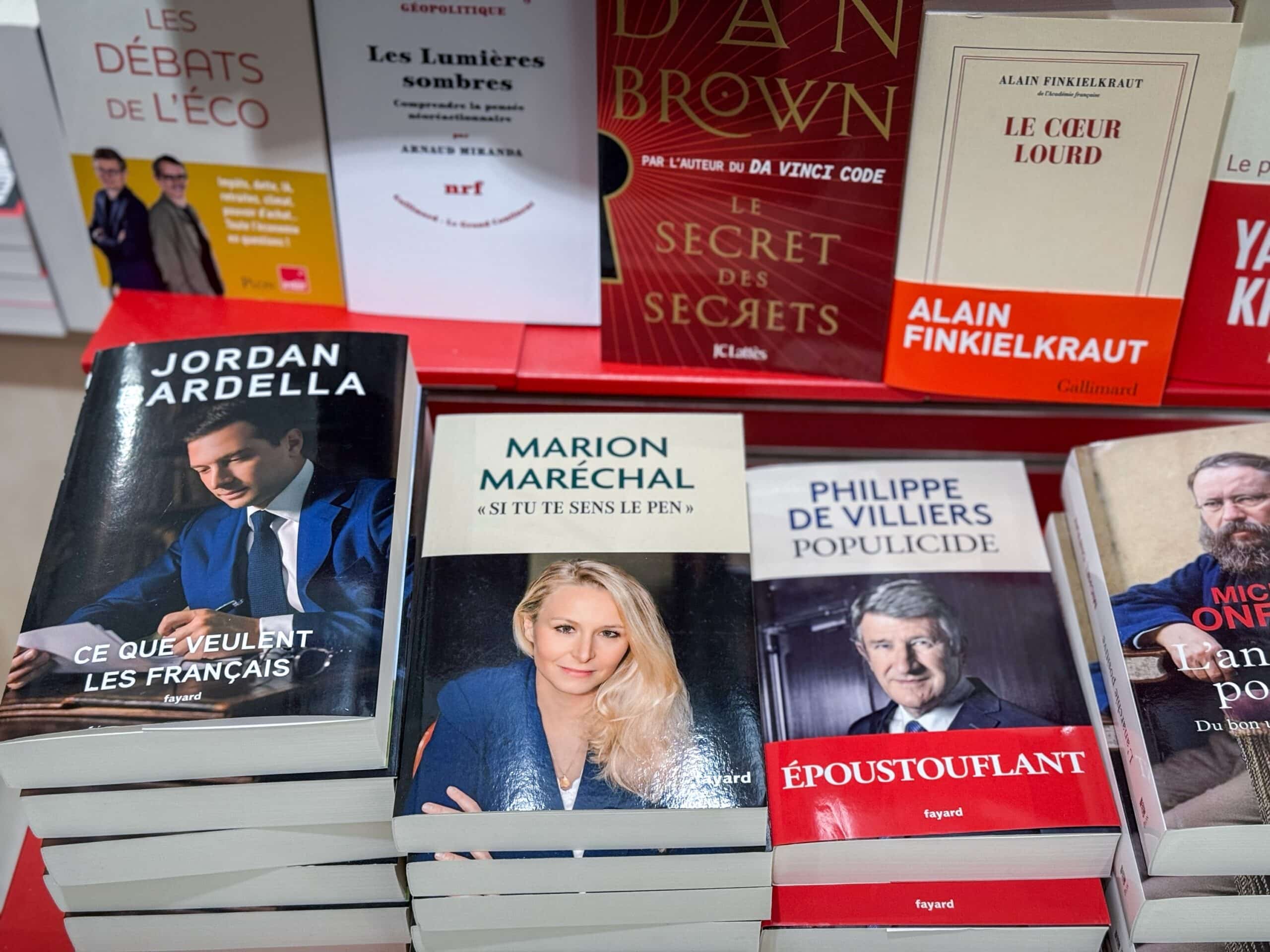 Paris,,france, ,march,6,,2026:,books,by,jordan,bardella,