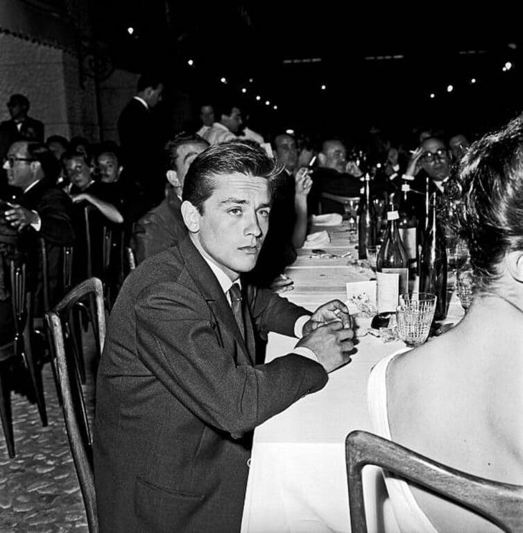 Alain Delon, Rome, 1961
