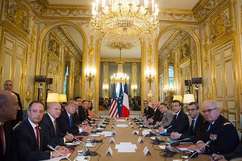 President Donald J. Trump Leads A Bilateral Meeting With President Emmanuel Macron, July 13, 2017